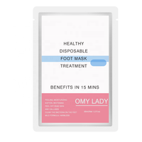 Logo personnalisé gratuit Marque privée Nourrissant Hydratant Peeling de la peau masque de pied et masque de pied talon gants exfoliants
