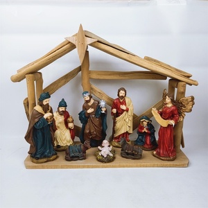 Novedad, Exhibidores Navideños al por Mayor, Juego de Natividad, Figura Navideña de Poliresina - Product Image 2