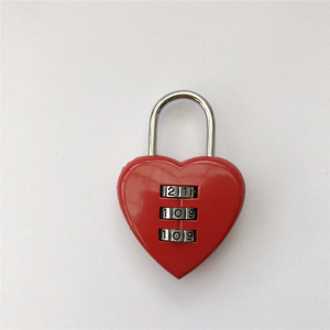 3 số kết hợp khóa móc đáng yêu trong hình trái tim - Product Image 4