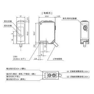 TOF 거리 레이저 센서 3D 카메라 레이저 감지기 센서 PNP 4.5m/14.8피트 4단계 조절기 BGS 광전 레이저 - Product Image 3