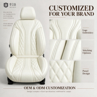 Housse de siège en cuir de luxe pour Mercedes Benz Classe S, Classe E, Classe V, nouveau design, accessoires de voiture pour fourgons et MPV