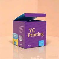 Boîte d'emballage en papier kraft avec porte-cartes pliable pour échantillons de parfum personnalisés avec logo, 1 ml, 2 ml, 3 ml, 5 ml, 10 ml