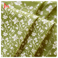Tissu en Chiffon de Polyester Perlé Imprimé Floral Respirant et Léger pour Vêtements Féminins