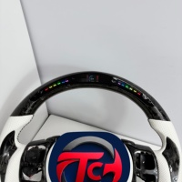 Volant en fibre de carbone forgée pour Lexus IS250 IS300 IS350 ES200 ES300 ES350 GS300 GS350 RC350 RCF Gcf NX Accessoires automobiles