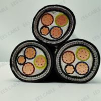 3-adriges unterirdisches Stromkabel U1000 R2V YJV N2XY 3*50mm² 3*70mm² 3*95mm² 3*120mm² CU/XLPE/PVC Elektrisches flexibles Kupferkabel