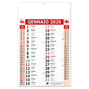 Calendario trimestral holandés, merchandising personalizado - Product Image 2