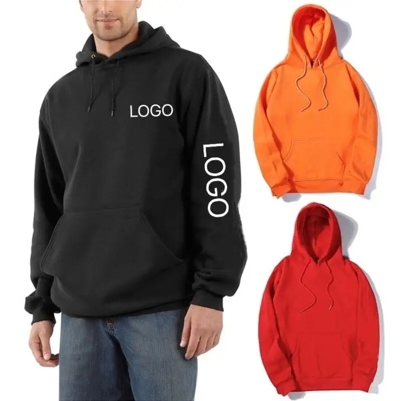 Sudadera deportiva con Logo personalizado para hombre, Jersey a granel, informal, Hip Hop