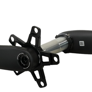 <span class=keywords><strong>Bielas</strong></span> de Bicicleta de <span class=keywords><strong>Carretera</strong></span> de Fibra de <span class=keywords><strong>Carbono</strong></span>, Eje de 29 mm, T800, Huecas, Ultraligeras, Plato de Dientes Radiales, 108 mm, BCD, 24-32T - Product Image 2