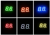 Afficheur LED SMD à 7 segments de 0,39 pouce, blanc, double chiffre, 2 chiffres, produit
