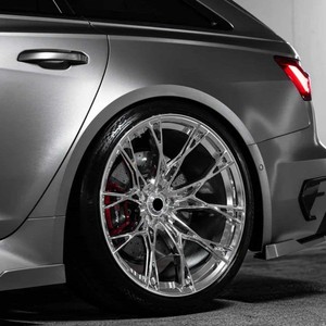 Jantes forgées concaves pour passagers 18 19 20 pouces 5x112 5x114.<span class=keywords><strong>3</strong></span> 5x120 Snowflake Chrome Silver Alloy Jantes personnalisées pour BMW <span class=keywords><strong>Audi</strong></span> - Product Image 1