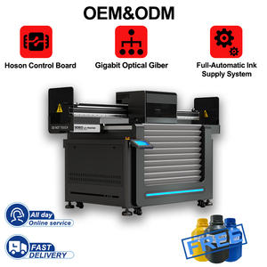 เครื่องพิมพ์อิงค์เจ็ท UV รุ่น 9060 แบบ High Drop พร้อมหัวพิมพ์ <span class=keywords><strong>G6</strong></span> สำหรับพิมพ์เคสมือถือ สติ๊กเกอร์ ป้าย ปากกา ขวด พวงกุญแจ บัตร แก้ว พีวีซี โลหะ ไม้ - Product Image 2