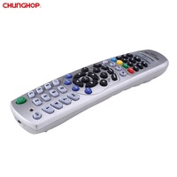 49 botones E488 Smart 4 en 1 Universal Ir Control remoto Código de aprendizaje para SAT DVD DVR TV Control remoto