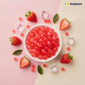 มันสำปะหลังและระเบิดสตรอเบอร์รี่ Boba Popping Boba - Product Image 6