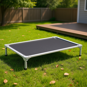 Cama Elevada Portátil para Perros Grandes, Cama para Mascotas con Malla Teslin para Compañeros Caninos de Raza Grande - Product Image 2