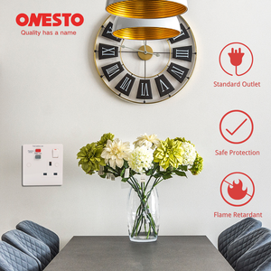 Ổ Cắm RCD Gắn Tường Ổ Cắm RCD Kiểu Anh 13A Ổ Cắm UK 30mA 86X86Mm Công Suất Tải Tối Đa 3250W - Product Image 2