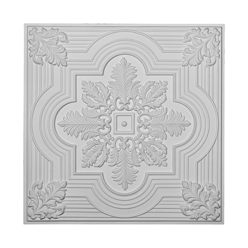 600*600mm blanc en relief PVC plafond carreaux partout dans le monde