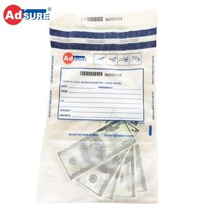 ที่กำหนดเองที่มีคุณภาพสูงเงินสดเงินฝากหมึกซึมถุงรักษาความปลอดภัยสำหรับเงินสดในการขนส่ง - Product Image 2