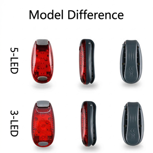 IDEA DE REGALO: Luces Traseras LED Multifuncionales para Bicicleta, 3 Modos, Impermeables, Luz de Advertencia de Seguridad para Ciclismo Nocturno - Product Image 4