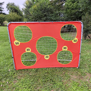Filet de portail de football portable de grande taille personnalisé pour l'extérieur Porte d'entraînement de ballon de football portable pour enfant - Product Image 3