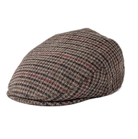 Nouveau Chapeau Ivy Unisexe Classique en Mélange de Laine Tweed à Chevrons, Chaud et Résistant au Froid, Matière de Haute Qualité, Idéal pour les Voyages en Extérieur