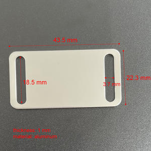 علامات أطواق للكلاب من الألومنيوم رخيصة الثمن بألوان مختلفة، علامات قابلة للتركيب على أطواق الحيوانات الأليفة - Product Image 3