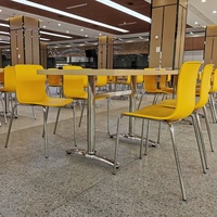 Projet commercial personnalisé Offre Spéciale, ensemble de salle à manger moderne pour restaurant, cantine scolaire