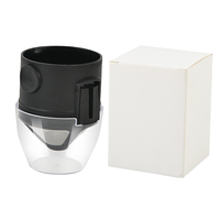 Filtre à café réutilisable en acier inoxydable 304 de qualité alimentaire, durable, sans papier, pour cafetière américaine, usage domestique
