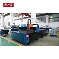 Mesin Pemotong Laser Fiber 3kW Siap Kirim 3015 CNC Pemotong Laser Logam dengan Motor Servo Yaskawa Harga Pabrik Pemotongan Cepat