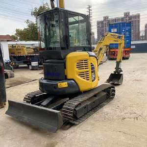 Meilleure vente de pelleteuses Komatsu PC35 PC30 d'occasion en bon état pour l'ingénierie de construction, noyau comprenant moteur PLC Shanghai - Product Image 1