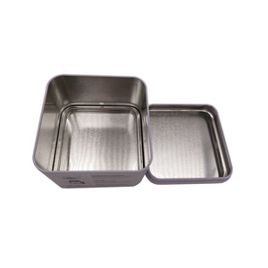square Packaging Tinplate Metal <strong>Tin</strong> case with <strong>Custom</strong> Printed logo <strong>Empty</strong> square <strong>Tin</strong> <strong>Cans</strong> - Product Image 6