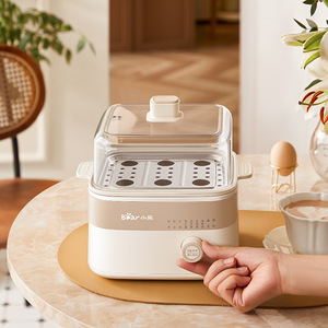 Cuiseur à œufs Bear ZDQ-D06T1 en acier inoxydable, monocouche, arrêt automatique, multifonctionnel pour la maison - Product Image 1