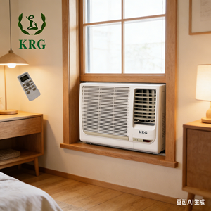 Climatiseur de fenêtre KRG, nouveau design, 24000 BTU, faible bruit, entretien facile, <span class=keywords><strong>installation</strong></span> murale ou sur fenêtre, pour usage intérieur. - Product Image 5