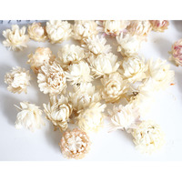 Têtes de fleurs séchées artificielles naturelles en gros pour la décoration de gâteaux, durables, pour la fête des Mères et Noël