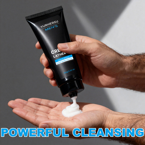 Detergente Viso Uomo Private Label Schiuma Cremosa Formula Delicata Controllo Olio Pulizia Profonda Uso Quotidiano Delicato sulla Pelle - Product Image 3