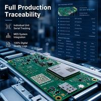 Solution tout-en-un pour l'assemblage de cartes de circuits imprimés (PCB) de traceurs GPS portables, liste de nomenclature (BOM), fichiers Gerber, matériau de base FR-4