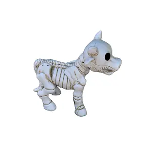 Fengzhi Factory Cow skeleton Halloween ambience decorated Gift Skeleton Cow home accessories resin crafts