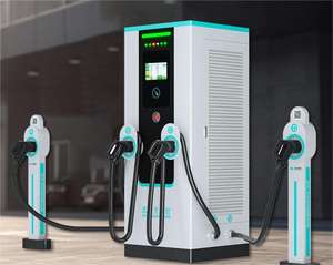 Pila de carga de vehículos eléctricos 240KW todo en una máquina con cuatro pistolas de carga DC pila de carga - Product Image 2