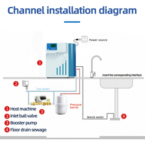 Purificador de Água Ultra Pura: Alimentação de Água Pura Otimizada, Remove Impurezas Residuais, Ideal para Laboratórios de Testes Alimentares - Product Image 3