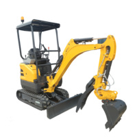 ANTS ME20 Chine Petite mini-pelle Kubota Moteur 1.8 tonnes 2 tonnes Petite pelle sur chenilles avec cabine fermée Boom Swing
