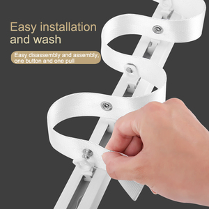 Leisguar tuya Wifi ZigBee nhà thông minh Rèm điện <span class=keywords><strong>S</strong></span> <span class=keywords><strong>s</strong></span>óng cornice theo dõi tùy chỉnh kích cỡ bán buôn - Product Image 3