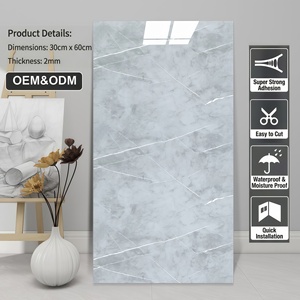 Panneaux muraux en PVC autocollants imperméables à faire soi-même, rayures, motif à carreaux, style moderne, pour salle <span class=keywords><strong>de</strong></span> bain, chambre, <span class=keywords><strong>salon</strong></span>, hôtel, <span class=keywords><strong>décoration</strong></span> intérieure, faciles à poser - Product Image 1