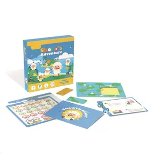 क्लासिक भेड़ के साहसिक बच्चे कहानी-आधारित चुनौती गेम चुंबक जिगसॉ स्मार्ट गेम पहेली बच्चों के लिए उपहार