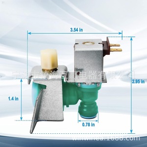 วาล์วทางเข้าเครื่องทำน้ำแข็ง W10238100 สำหรับตู้เย็นและเครื่องซักผ้า พลาสติกไฟฟ้า ใช้ในบ้าน - Product Image 3