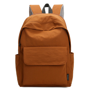 Mochila de Gran Capacidad para Mujer, Cierre Enrollable, Color Sólido Elegante, Versátil, Multifuncional, Informal para Viajes/Diario, Almacenamiento - Product Image 5