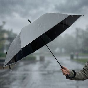 Parapluie Poe promotionnel avec protection UV, en fibre de verre, droit, multifonctionnel, idéal pour les cadeaux d'affaires - Product Image 3