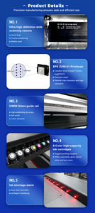 Imprimante UV à plat 9060 3 I3200, OEM, directement de l'usine, pour le bois, le verre, la céramique et le mousse - Product Image 4