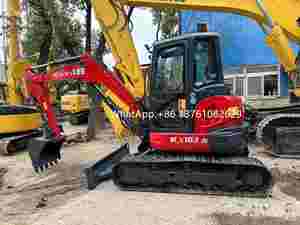 Miniexcavadora Kubota Kx163 de 5.6 Toneladas, Excavadora Hidráulica de Cadenas Original de Segunda Mano en Venta - Product Image 5
