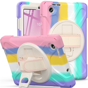 Nhà Máy Giá trường hợp máy tính bảng cho Lenovo Tab M8 thế hệ thứ 4 TB 300fu 2023 trường hợp máy tính bảng trường hợp gồ ghề với dây đeo tay - Product Image 3