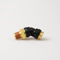 Raccords de frein à air et connecteurs de tuyaux en laiton/plastique DOT pour camions, fournis par l'usine chinoise