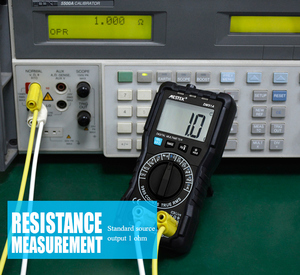 Multímetro digital inteligente DM91A True <span class=keywords><strong>RMS</strong></span> Auto Range AC/DC Voltaje Amp Ohm Diodo Continuidad Capacitancia Tester Multímetro - Product Image 3